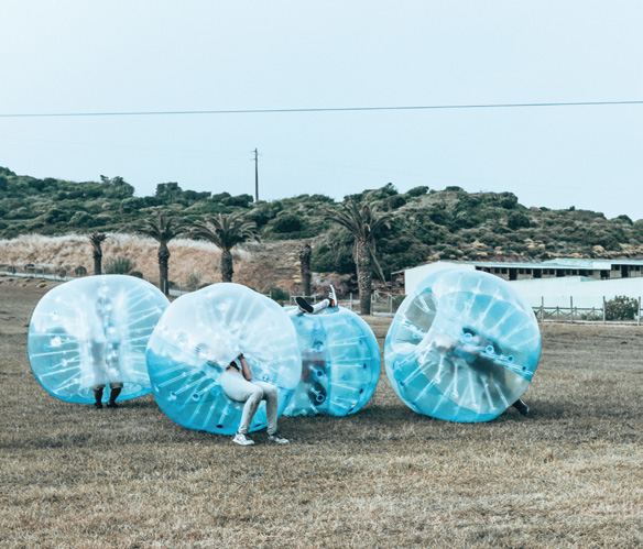 Bubble soccer